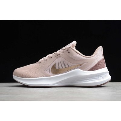 Nike Bayan Downshifter 10 Stone Mauve/Barely Gri / Pembe Koşu Ayakkabısı Türkiye - 50MKXFNW